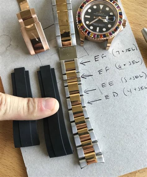 watch tool to adjust rolex bracelet|rolex oysterflex strap size chart.